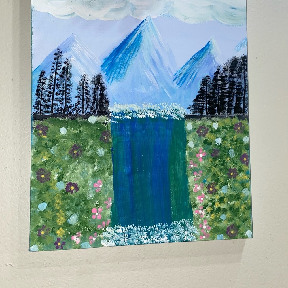 Mountain Landscape Canvas Art